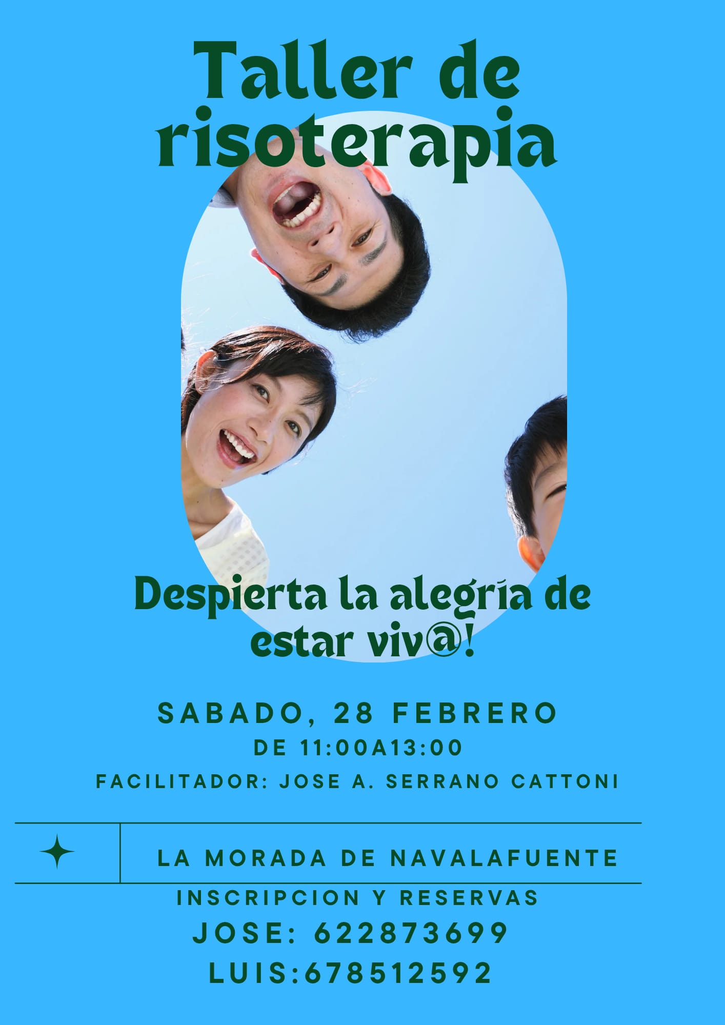 Taller Risoterapia Navalafuente La Morada